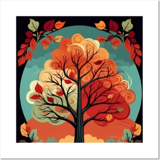 Autumn Tree Posters and Art
